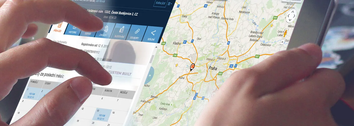 Using the Satelon tracking platform on a tablet